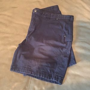Navy Duluth Fire Hose Shorts